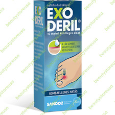 Exoderil Nail Treatment Anti Fungus Against Bacterial 1% Mycosis Candida 20 ml picture
