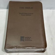 The Bible NKJV - World Bible School Study Edition, Compact, Red Letter ~ NEW picture