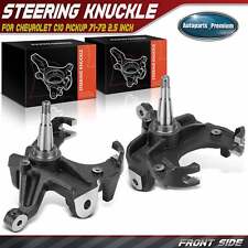2x 2.5Inch Front LH & RH Drop Spindles Lower Suspension for Chevrolet C10 Pickup picture