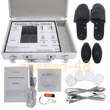 14 Languages Quantum Magnetic Resonance Health Body Analyzer Massage Therapy USA picture