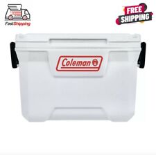 Coleman 316 Series 52QT Ice Chest Hard Cooler, White New picture
