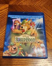 Disney Robin Hood Blu Ray And DVD Combo 40th Anniversary picture