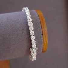 7Ct Round Lab Created Diamond Women's Tennis Bracelet 14K White Gold Plated picture