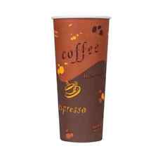 Karat 24oz Paper Hot Cups - Coffee (90mm) - 500 ct, C-K524 picture