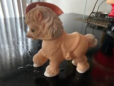 Vintage 1950s The Sun Rubber Co Pony Horse Squeaky Squeaker Toy Rotating Head  picture