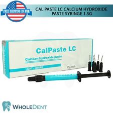 Calcium Hydroxide Paste Cavity Liner Dental Restoration Light Cure Syringe 1.5g picture