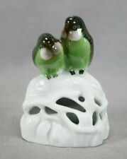 Rosenthal Hand Painted Budgerigar Parrots / Parakeets Figurine Circa 1915-1918 picture