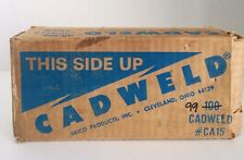 Cadweld #CA15 Vintage Old Stock Welding Material 99 Pieces picture