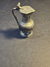 Pewter syrup/1926/ hallmarked/ 4.5'/ 14oz/ great  form picture