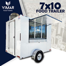 7x10 New Concession Food/Kitchen Trailer. Custom Trailers Mfr. 8x12, 8x14, 8x16 picture