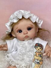 OOAK art doll ,Baby 7 Inch Polymer clay by Svetlana. picture