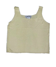 Carlisle women's sleeveless top beige size S picture