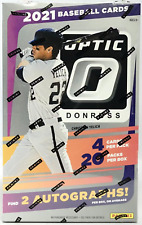 2021 Donruss Optic Baseball SEALED HOBBY BOX - 2 Autos (Panini) picture