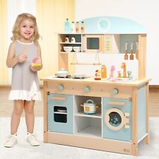 ROBOTIME DIY Pretend Play Kitchen Cooking Toy Set Gift for Boys and Girls picture