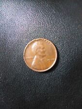 1946 wheat penny no mint mark Extremely Rare Error on the rim 