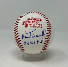 Alan Trammell Signed Rawlings Official 1984 WS Baseball 84 WS MVP Insc PSA 906 picture