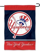 MLB New York Yankees Vintage Throwback Double Sided Garden Flag NY Yankees Flag picture