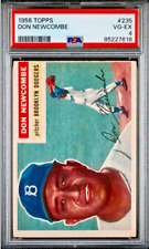 1956 Topps #235 Don Newcombe PSA 4 VG-EX Brooklyn Dodgers picture