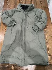 NWOT MPG Womens 3X 650 Fill Power Maxi Down Puffer Jacket Coat - Gray picture