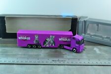HERPA Magic Diecast Mercedes Actros Whiskas Cat Food Tractor Trailer Truck 1:87 picture