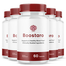 (5 Pack) Boostaro, Boostaroo Male Virility Blood Flow Supplement (300 Capsules) picture
