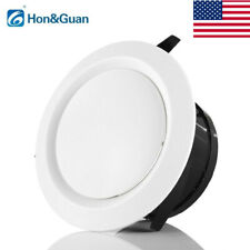Hon&Guan 3-8 Inch Soffit Air Vent ABS Wall Outlet Ventilation Grille Cover picture