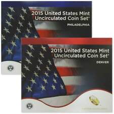 2015 Uncirculated Coin Set U.S Mint Government Packaging OGP COA picture