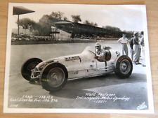 1951 indianapolis motor speedway walt faulknex o dell shields studio indy photo picture