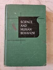 Vintage 1953 Science and Human Behavior by B. F. Skinner picture