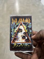 Def Leppard ~ Hysteria Cassette 1987 Vintage 80s Hard Rock Tape picture