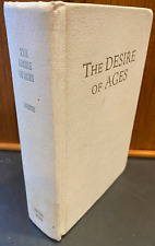 Villagesda~ The Desire Of Ages, Ellen G White, 1940 rare /white/gold cover picture