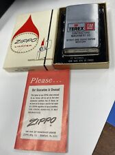 ZIPPO 1971 TEREX GM GENERAL MOTORS ADVERTISING  LIGHTER UNFIRED IN BOX H220 picture