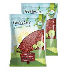 Organic Goji Berries - Non-GMO, Raw, Vegan - by Food To Live picture
