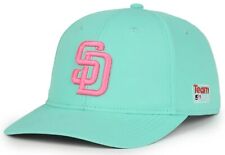 San Diego Padres MLB OC Sports City Connect Mint Pink Hat Cap Adult Snapback picture