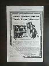 Vintage 1907 Pianola Piano Aeolian Company Full Page Original Ad picture