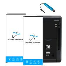4in1 2x 7220mAh Standard Battery Charger Pen for Samsung Galaxy Note 4 N910P USA picture