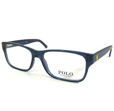 Polo Ralph Lauren Eyeglasses Frames PH 2117 5964 Navy Blue Yellow Pony 56-16-150 picture