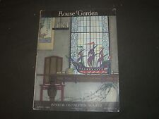 1919 APRIL THE HOUSE & GARDEN MAGAZINE - GREAT PHOTOS & ADS - ST 666 picture
