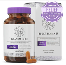 Bloat Banisher™ by Happy Mammoth™ | Natural Relief For Bloating, Gas, 72 Capsues picture