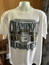 Vintage 1999 UCONN HUSKIES Men’s National Basketball Champions XL T Shirt MINT picture