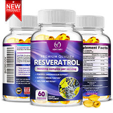 Resveratrol 1600mg - Anti Aging, Relieve Joint Pain - Green Tea, Quercetin picture