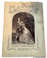 Vintage 1939 Ethel Barrymore Theatre Program The Playbill picture