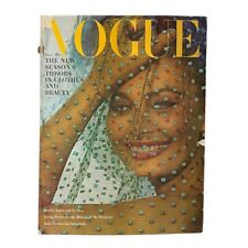 VTG Vogue Magazine November 1 1962 Sophia Loren by Bert Stern No Label picture