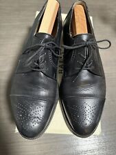 Bally Barlington Size 9 D Black Made In Italy Dress Shoes picture