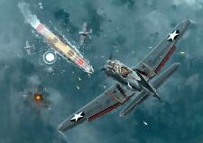 The Famous Four Minutes Battle of Midway June 1942 - 8X10 PREMIUM PRINT #5 picture