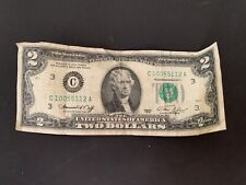 1976 2 dollar bill Low Serial #Rare picture