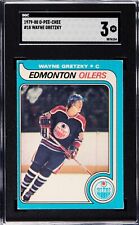 1979-80 O-Pee-Chee OPC Wayne Gretzky Rookie #18 SGC 3 picture