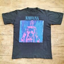 Vintage Nirvana Sliver  90s Bootleg T-shirt Single Stitch Size M See Photos  picture