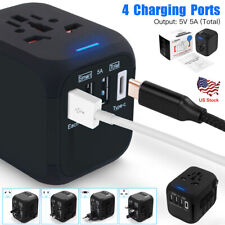 International Universal Travel Adapter 4 USB Charge Ports Converter Plug Charger picture