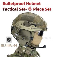 Ballistic helmet tactical set, 6 items, FAST high Cut, NIJ IIIA picture